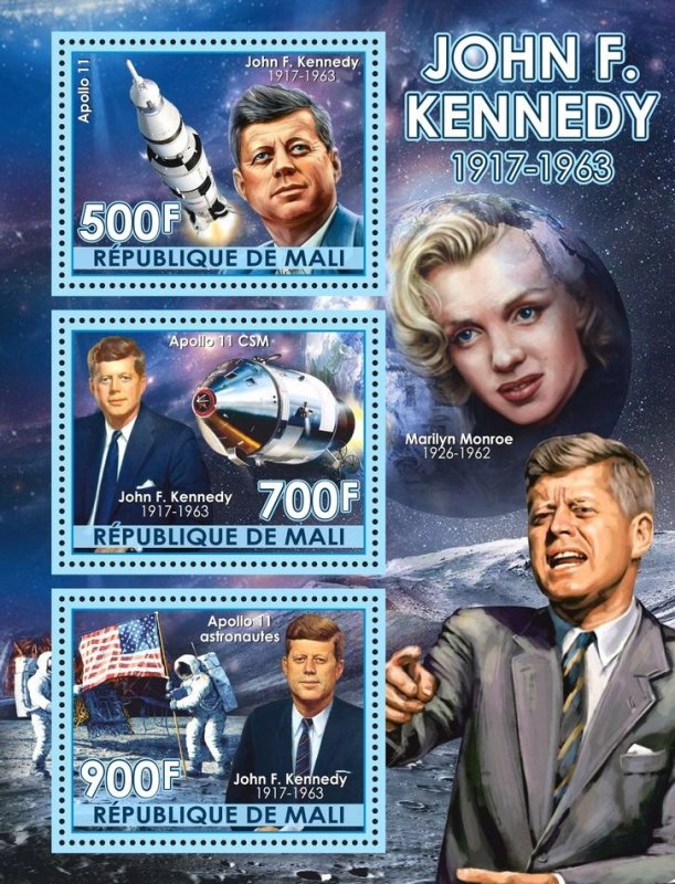 MALI SPACE APOLLO 11 JOHN F KENNEDY MONROE