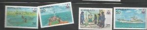 KIRIBATI - 1980 - Fishing - Perf 4v Set - Mint Never Hinged
