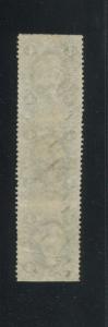1862 United States Internal Revenue Proprietary Stamp #R22b Used VF Strip of 3