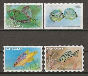 BAHAMAS 1986/90 SG 759b/65b/69b/70c MNH Cat £20.60