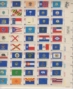 Scott 1633 - 1682 - State Flags. Sheet Of 50.  #02 1633sh50