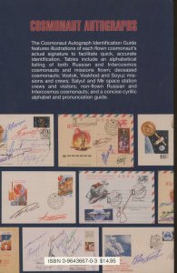 Cosmonaut Autographs Identification Guide Space Postal Cover History Book