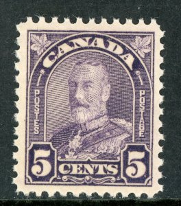 Canada 1930 KGV 5¢ Dull Violet Scott #169 Post Office Fresh!! MNH V644