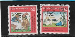 Germany  Scott#  1689-90  Used