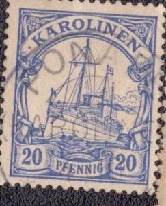 Caroline Islands German Occupation 10 Used