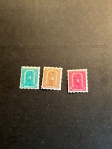 Stamps Thailand Scott #383-5 hinged