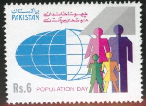 Pakistan Scott 774 MNH** World Population stamp  1992