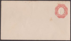 EL SALVADOR - 1894 3c ENVELOPE - UNUSED ---SOILED CONDITION----