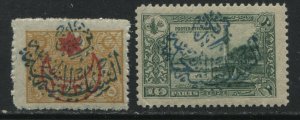 Nejdi Administration of Hejaz 1925 2 values mint o.g. hinged