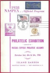 NASPEX 1958 Philatelic Exhibition, W. Hempstead, Long Island, N.Y., Catalog