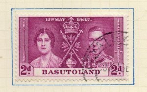 Basutoland 1937 Early Issue Fine Used 2d. NW-195085