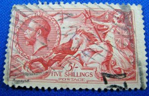 GREAT BRITAIN 1919 SCOTT # 180   USED     (bs27)