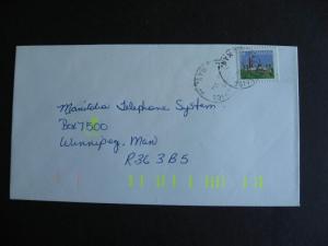 CANADA Sc 925 34c Parliament 3 bar tag error G2aR on cover! Check it out! 