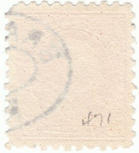  Scott # 471 - 9c Salmon Red- Franklin - Used 