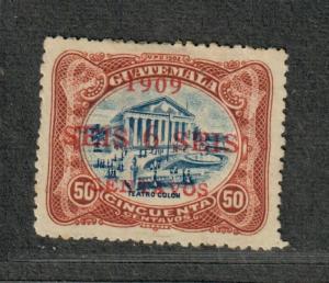 Guatemala Sc#137 M/VF, No Gum, Cv. $62.50