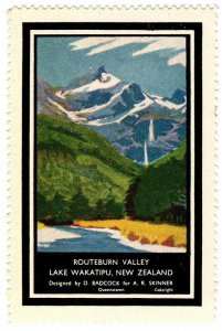 (I.B) New Zealand Cinderella : Queenstown Tourist Office (Routeburn Valley)