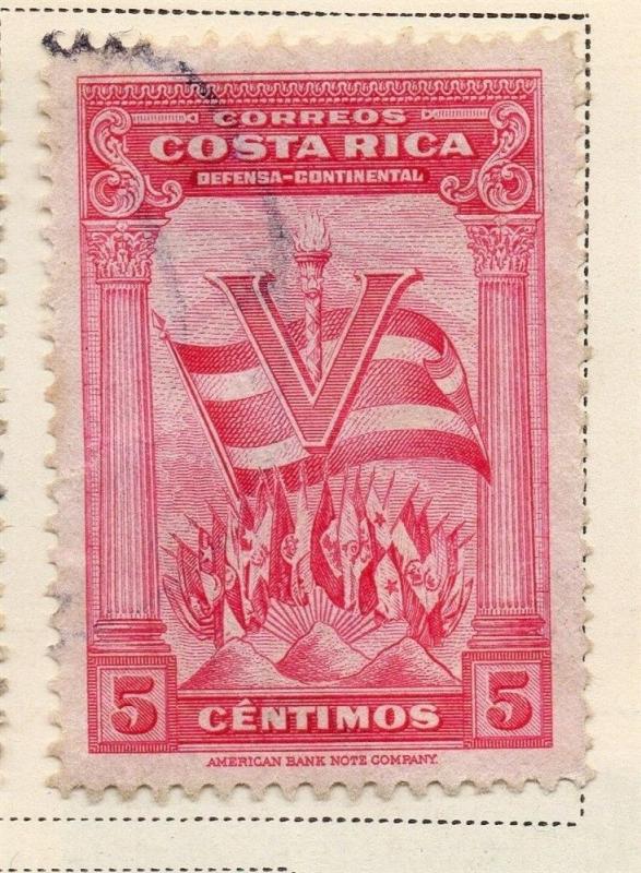 Costa Rica 1941-44 Early Issue Fine Used 5c. 168187