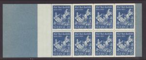 Sweden 642a Booklet MNH VF
