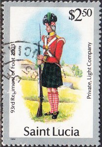 St. Lucia    #759    Used