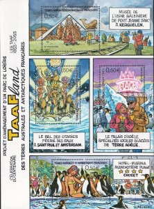 French Southern & Antartic FSAT 2004 - TAAFland MNH Sheet # 341