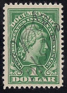 R240 1 Dollar 1917-33 Series Documentary Stamp used VF