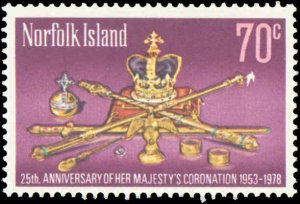 Norfolk Island #229-230, Complete Set(2), 1978, Never Hinged