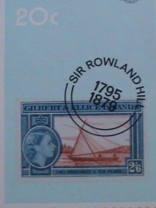 KIRIBATI-1979-SC#344a-CENTENARY OF SIR ROWLAND HILL -MNH-SHEET-VERY FINE