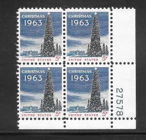#1240 MNH Plate Block
