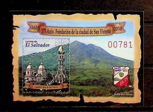 SALVADOR Sc 1705 NH SOUVENIR SHEET OF 2010 - OLD CITY