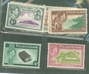 Pitcairn Islands #1-8 Unused Single (Complete Set)