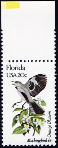 U.S. #1961A 20c MNH (State Birds & Flowers - Florida)