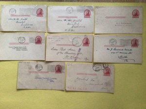 United States Washington Surcharge 1920 used postal cards postcards Ref 66760