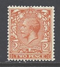 Great Britain Sc # 190 mint hinged wm 35 perf 15 X 14 (RS)