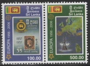 Sri Lanka - Scott # 1539-40 VF MNH - Europa