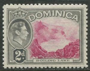 DOMINICA -Scott 100 - KGVI Definitive -1938 - MNH - Single 2p Stamp