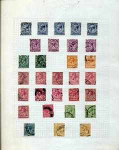 Great Britain GV 1930s Used on Pages (Appx 100 Items) (Top 217