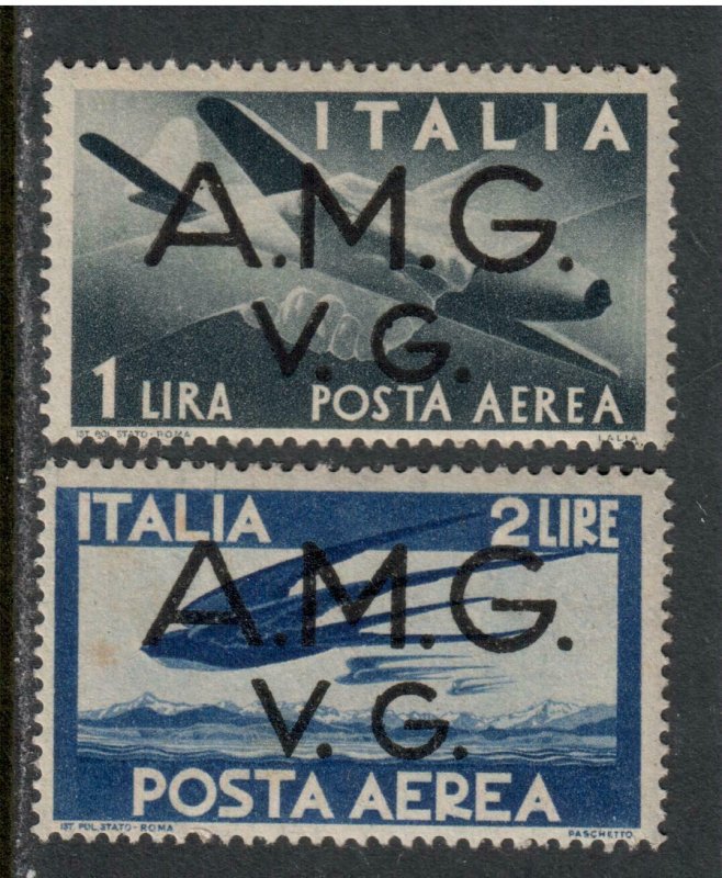 Italy Occupation Airmail # 1LNC1 & # 1LNC2 , F-VF OG NH - I Combine S/H