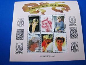 ANTIGUA & BARBUDA - SCOTT #2120 - 1998 S/S PRINCESS DIANA  -  MNH