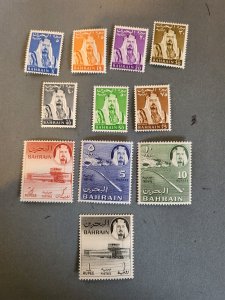 Stamps Bahrain Scott #130-40 hinged