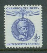 1165 4c Mannerheim Fine MNH