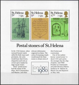 1980 St Helena London 1980 MNH SG n. MS 365