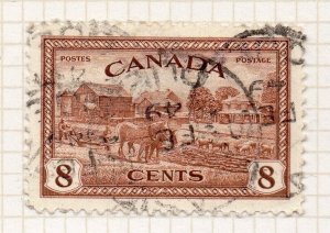 Canada 1946 Early Issue Fine Used 8c. NW-253240