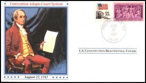 US Convention Adopts Court System 1987 Cover