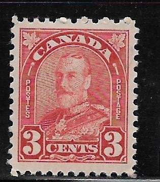 CANADA, 167, MINT HINGED, KING GEORGE V