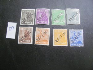 BERLIN 1948 MNH  LOT  VF/XF  $45 (123)