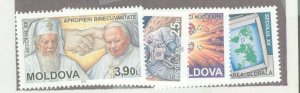 Moldova #349-52 Mint (NH) Single (Complete Set) (Space)