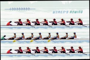 US  5694-97 Women's Rowing 60c - Forever  Header Block of 12  - MNH - 2022-P1111