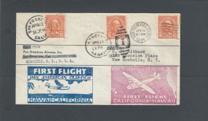 1935 Trans-Oceanic T.O. (T.O.) Flight #1230 + 1230a Full Round Trip San Fran----