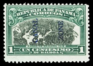 Canal Zone Scott 42 Overprint Issue Mint Fine NH