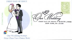 #3999 Dove - Wedding C-Cubed FDC